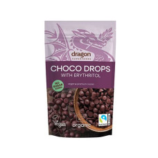 Dragon Superfood - Økologisk choco drops med erythritol